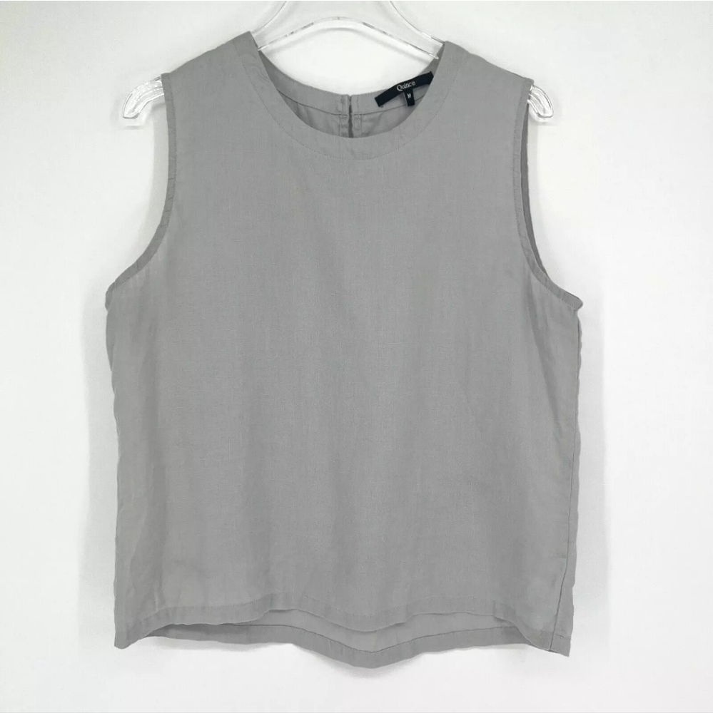 Quince Linen Tank Mist Size Medium